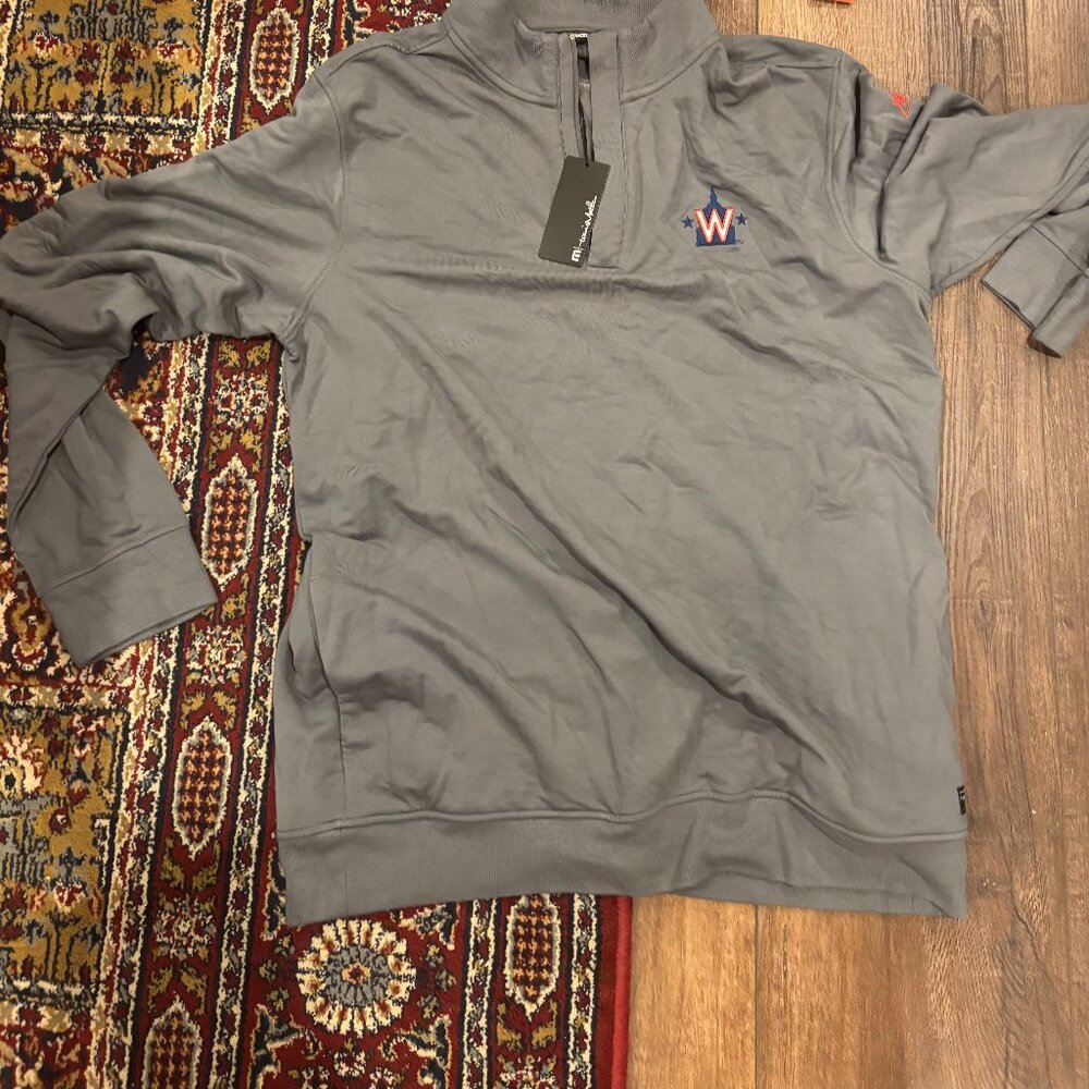 Mens Travis Matthew Washington Nationals quarter zip XL